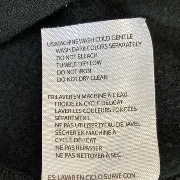 FOX Head Black Hoodie Sweatshirt With Graphic - Picture 10 of 11